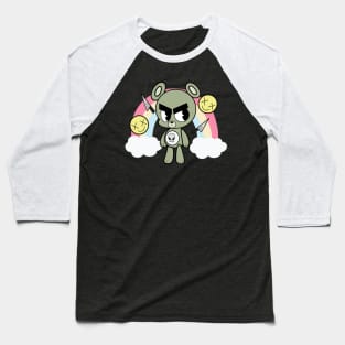 Murder Teddy Bear Baseball T-Shirt